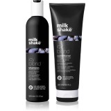 milk_shake&reg; Icy Blond Duo Pack set pentru parul blond cu suvite