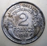 1.489 FRANTA 2 FRANCS FRANCI 1947 B BEAUMONT-LE ROGER