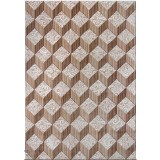 Covor Model Cardinal 25505-110, Marime 160 x 230 cm, Crem, Inaltime Fir 7 mm, Antialergic, Polipropilena, Living, Dormitor, Sufragerie, Birou
