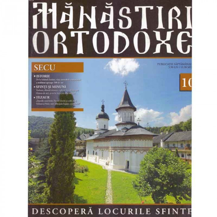 - Manastiri ortodoxe - Nr. 10 - Secu - 131423