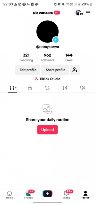 Cont TIKTOK 1K