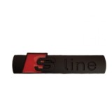 Emblema sticker S Line Neagra