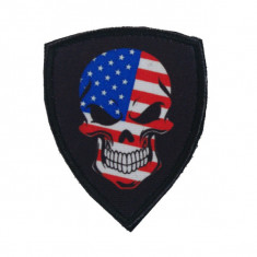 Patch ?Coat of Arms US Skull? foto