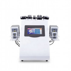 Aparat Cavitatie 6 in 1, 40KHz, Lipolaser Vacuum pt Salon Cosmetic