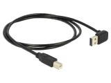 Cablu USB 2.0 USB A dublă 90&deg;/USB B, 1m