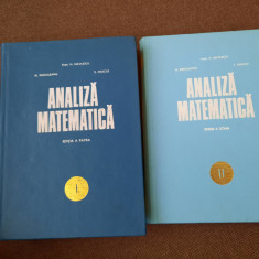 Analiza matematica - M. Nicolescu,N. Dinculeanu,S.Marcus - 2 volume - 1971