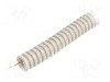 Tub protectie cablu, PVC, diametru interior 11mm, gri, PAWBOL - 6160-50P