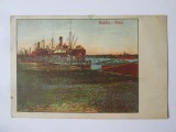 Braila:Port,carte postala circulata 1928