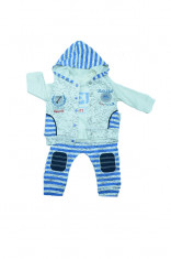 Compleu 3 piese baieti Baby Sedello 1117-2, Multicolor foto