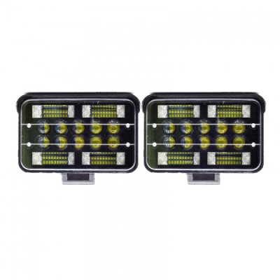 Set 2 proiectoare LED, 192W per proiector, 46LED foto
