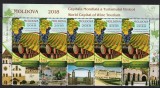 MOLDOVA 2018, Capitala Mondiala a Turismului Vinicol, Struguri, MNH