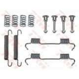 Set accesorii reparatie saboti frana mana Trw SFK335, parte montare : Punte spate