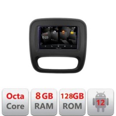 Navigatie Renault Trafic 2014-2017 5960Pro-rt09 Android Octa Core Qualcomm 2K Qled 8+128 DTS DSP 360 4G Optical v2 CarStore Technology