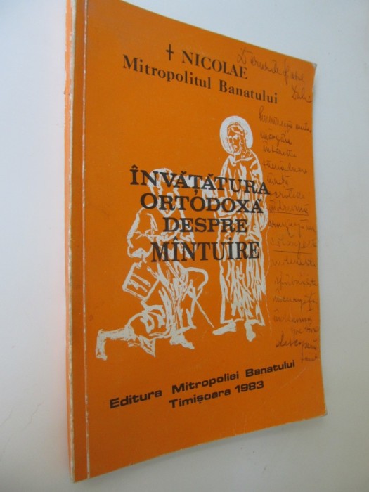 Invatatura ortodoxa despre mantuire - Nicolae Mitropolitul Banatului