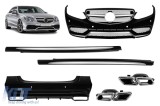 Un pachet de design potrivit pentru Mercedes E-class W212 Sedan 2014-2016 Performance AutoTuning