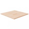 VidaXL Blat de masă pătrat, 70x70x2,5 cm, lemn masiv stejar netratat