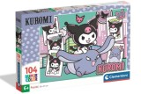 Puzzle Kuromi Sanrio Clementoni SuperColor 104 piese