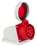 Priza trifazica aplicata 5 poli 16A 3P+N+E 6h CEE 380V IP67, METE