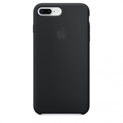 Husa Silicon Apple iPhone 8 Plus, MQGW2ZM/A, Negru, Original Blister foto