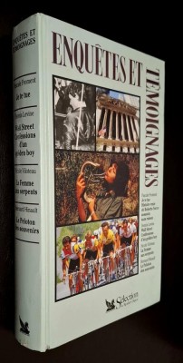 Enquetes et temoignages, Reader&amp;#039;s Digest: Je te tue, Wall Street Confessions d&amp;#039;un golden boy, La Femme aux serpents, Le Peloton des souvenirs foto