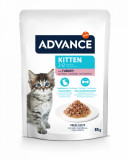 Cumpara ieftin Advance Cat Wet Kitten Curcan, 85 g