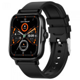 Cumpara ieftin Smartwatch iHunt Watch 10 Titan Negru, 1.95 , Functii vitale, Asistent vocal, NFC multifunctional, Apel bluetooth, IP67, 200mAh