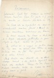 A3263N Document scris și semnat olograf de G&aacute;ll Ernő, 1974