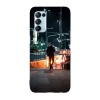 Husa compatibila cu Oppo Find X3 Lite model Midnight walk, Silicon, TPU, Viceversa, Transparent, Carcasa