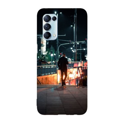 Husa compatibila cu Oppo Find X3 Lite model Midnight walk, Silicon, TPU, Viceversa foto