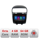 Navigatie Android Fiat Freemont si Dodge Journey 2012-2019, 4GB RAM, 64GB, 4G LTE