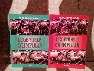 LEGENDELE OLIMPULUI-ALEXANDRU MITRU (2 VOL) CARTI NOI foto