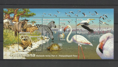 BOTSWANA 2002 FAUNA ANIMALE SALBATICE REZERVATIA MAKGADIGKADI foto