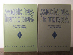 MEDICINA INTERNA SUB REDACTIA LUI I.BRUCKNER 2 VOL. foto