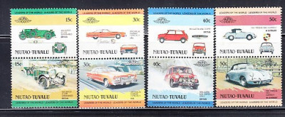 A12 S5 9 - Timbre foarte vechi - Niutao - Tuvalu - masini de epoca foto