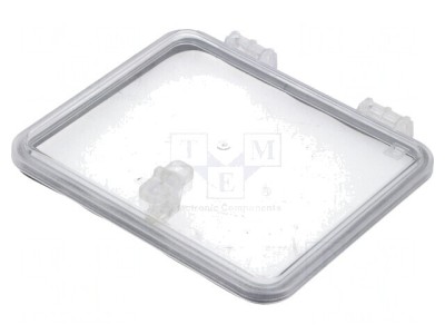 Fereastră de inspecție cu balamale IP65 195x165x13mm foto