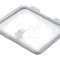 Fereastră de inspecție cu balamale IP65 195x165x13mm