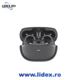 Casti open-ear OWS Havit OWS916, BT 6.0, ENC, spatial audio, IPX5, Negru