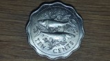 Bahamas -moneda colectie exotica - 10 cents 1966 UNC - dantelata - senzationala !