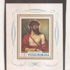 LP 669 Romania -1968- Reproduceri de arta I, colita nedantelata
