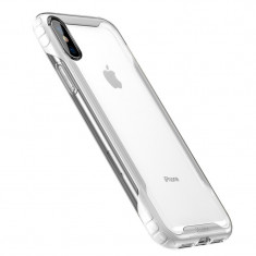 Husa Armor Protection Case iPhone XS BASEUS Alba foto