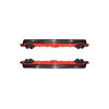 Ornament difuzor de bara universal Negru+Rosu 130cm Cod: UNIV-063-1 Automotive TrustedCars, Oem