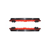 Ornament difuzor de bara universal Negru+Rosu 130cm Cod: UNIV-063-1 Automotive TrustedCars