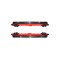 Ornament difuzor de bara universal Negru+Rosu 130cm Cod: UNIV-063-1 Automotive TrustedCars