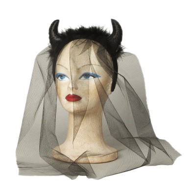 Cornite cu voal negru foto