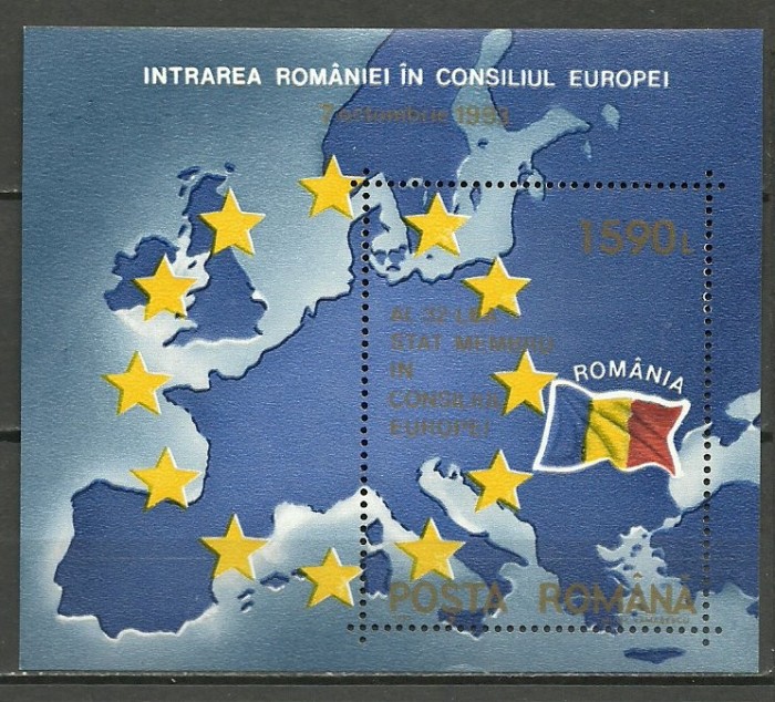 1993 - Consiliul Europei, colita neuzata