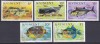 DB1 Fauna Marina Pesti St. Vincent cu supratipar Carnaval 1977 5 v. MNH, Nestampilat