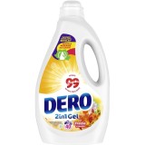 Dero 2in1 Detergent Auto Lichid Frezie 2L 40S