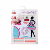 Set de croitorie hainute pentru papusi Couture Disney Maggy Minnie Bow, Dress Your Doll EduKinder World