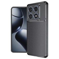 Husa Xiaomi 14T Pro Techsuit CarbonFiber, negru foto