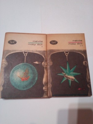 MOBY DICK ~ HERMAN MELVILLE ( 2 vol. ) foto